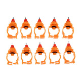 10Pcs/lot Chicken Nipple Drinking Feeder Automatic Poultry Spring Water Nipples for Chicken Duck Hen Drinker Water Feeder